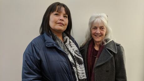 Adrienne Montani (right) is the provincial coordinator of First Call and Phyllis Joseph (left) is a parent in Vancouver who knows first hand the reality of raising children in poverty.
Adrienne Montani