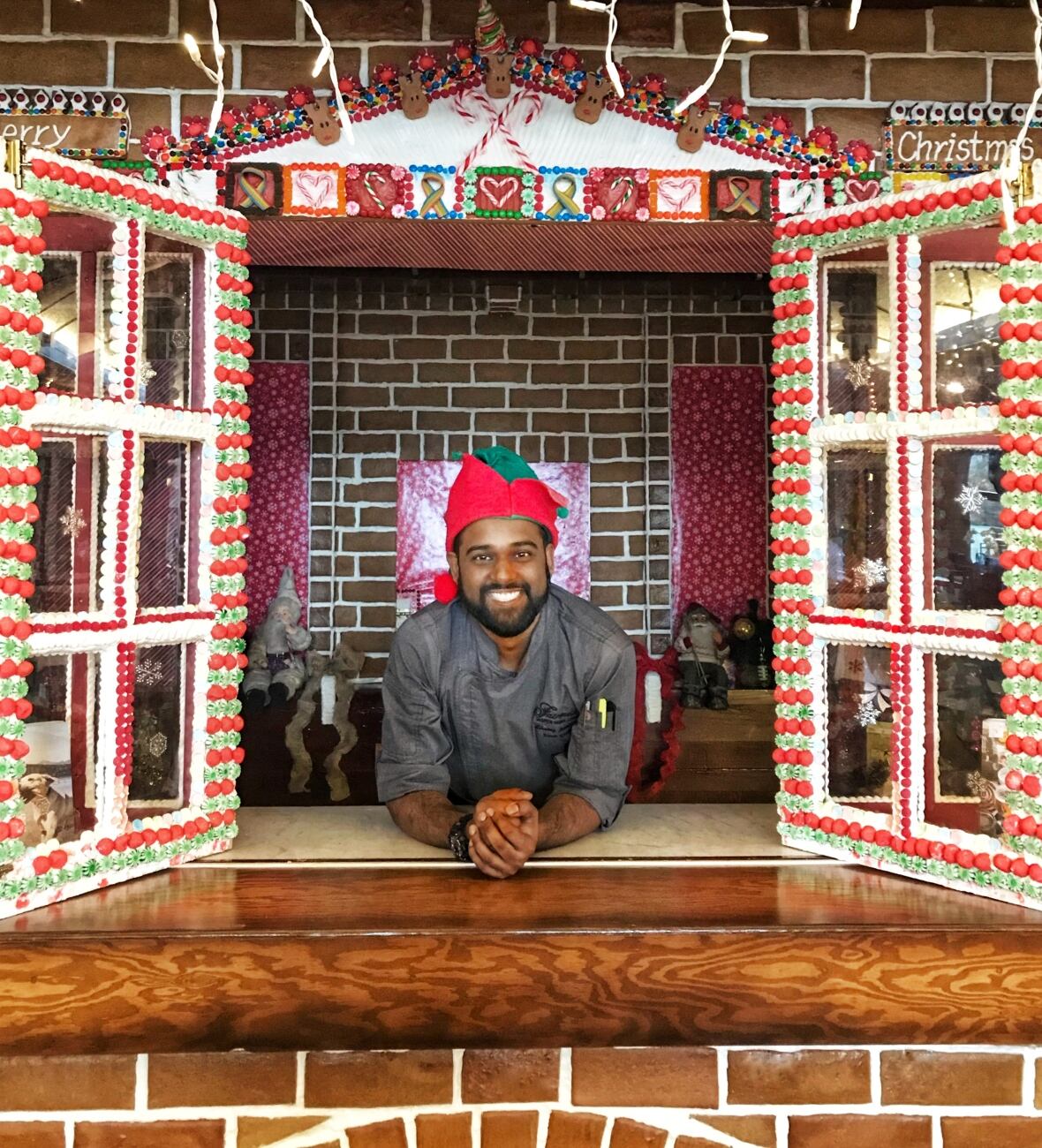 Holiday magic Jasper Park Lodge builds lifesized gingerbread house