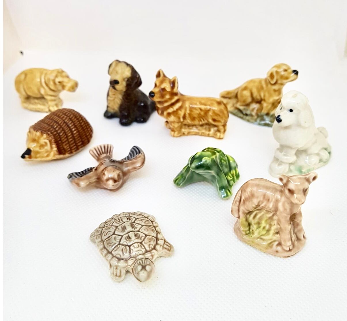 Tiny Pottery Figurines Tiny Figurines Ceramic Granny Figurine Pottery