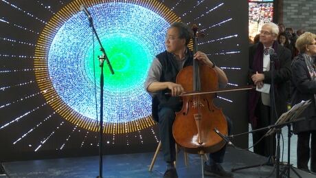 Three hundred people came out to see Yo-Yo Ma perform, Saturday. Ma 1