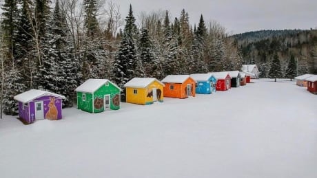 The cabins needed a revamp after the Wolastoq Education Initiative bought the grounds to create the Camp Wolastoq for Maliseet youth. Camp Wolastoq