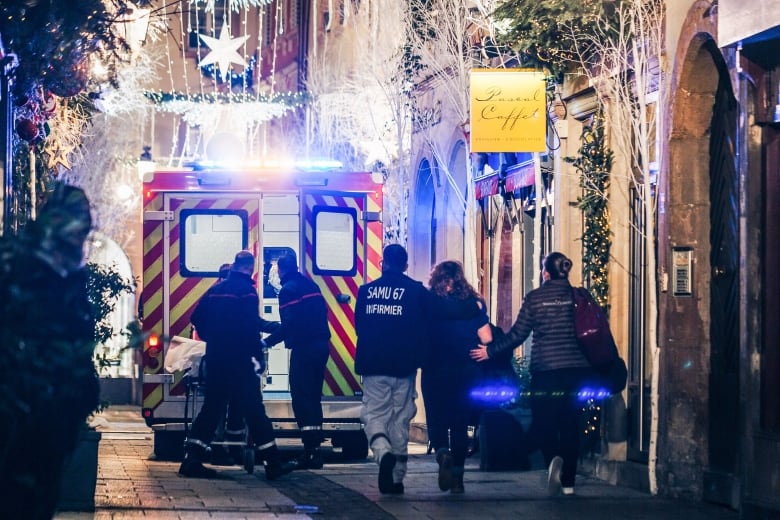 3 killed, 12 wounded in shooting at French Christmas market | CBC News