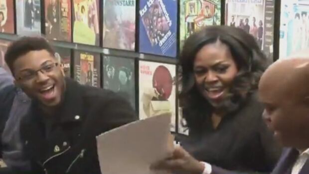 michelle obama in detroit michelle obama surprises students at detroit s motown michelle obama in detroit michelle obama surprises students at detroit s motown
