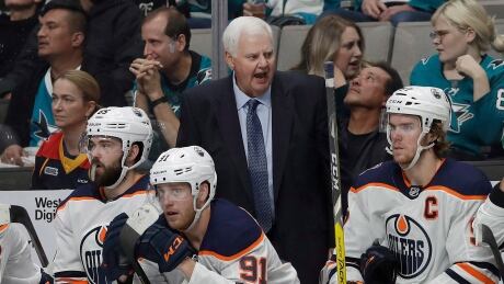 Ken Hitchcock has the Oilers back in playoff position after taking over as coach 11 games ago. Oilers Sharks Hockey