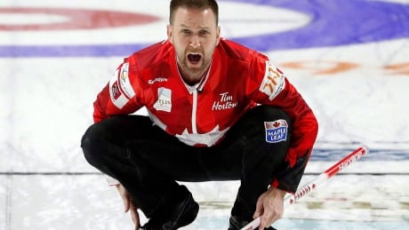 Brad Gushue is battling for another curling title in his hometown. brad-gushue