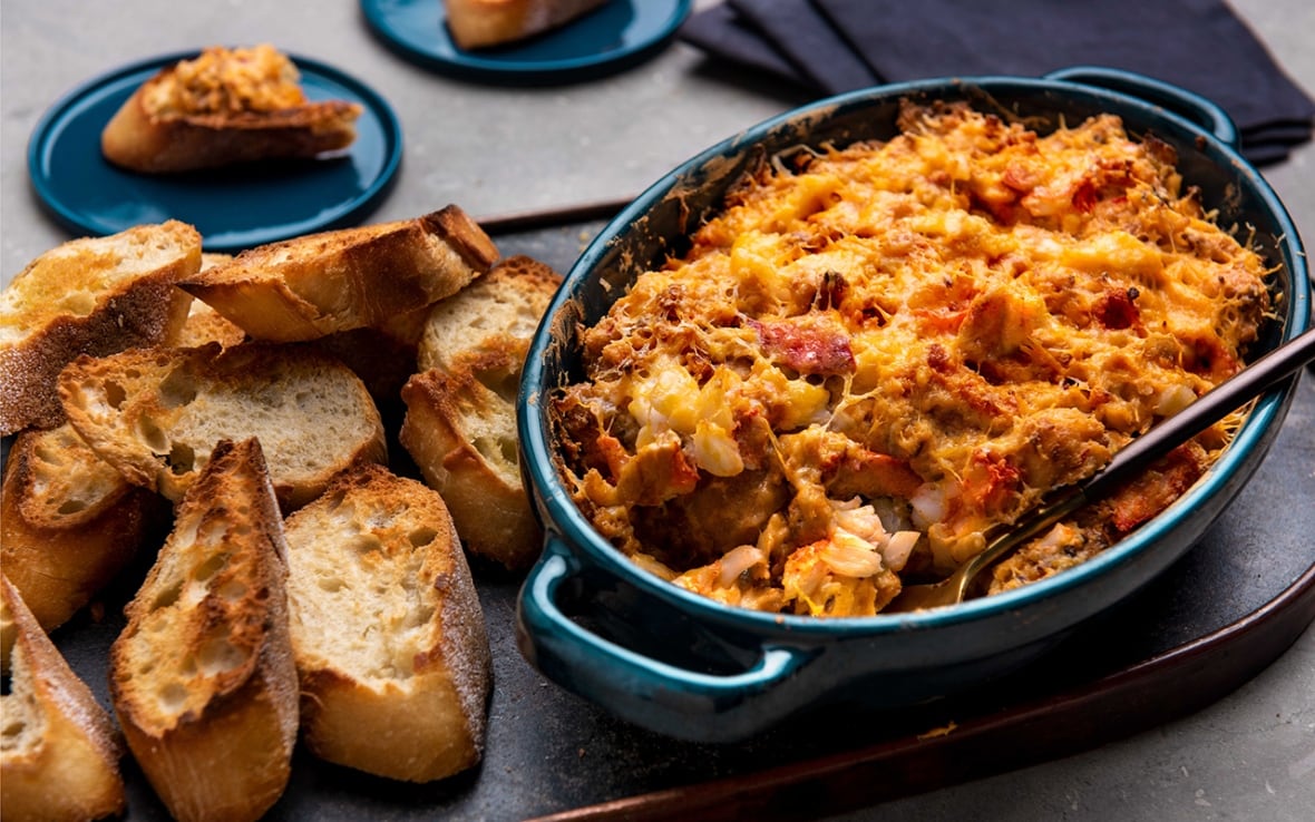 Recipe Baked Lobster Dip CBC Life