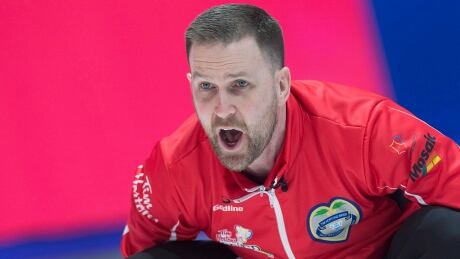 Brad Gushue will play the weekend at the National after winning a tiebreaker Friday night. CUR BRIER 20180307