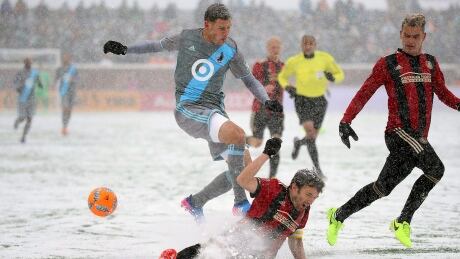 Major League Soccer has shortened its season to end in November instead of early December, where winter weather is a threat. APTOPIX MLS Atlanta United Minnesota United Soccer