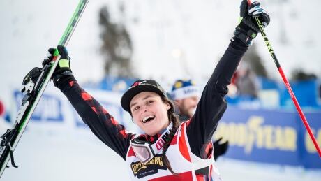 Canada's Marielle Thompson earned bronze in the opening World Cup ski cross event of the season. SWEDEN SKICROSS