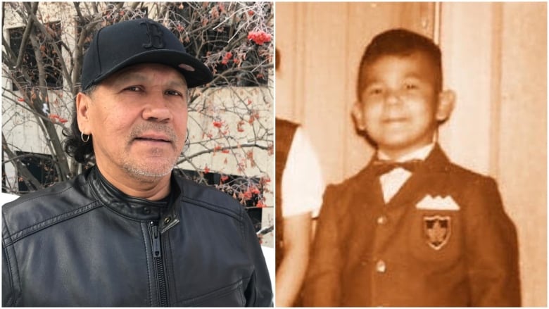 Rod Belanger now and when he was a child one of many Indigenous people who were adopted or fostered by white families