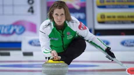 Saskatchewan's Stefanie Lawton is determined to bring a title back to the championship-starved province. CUR Scotties 20150222