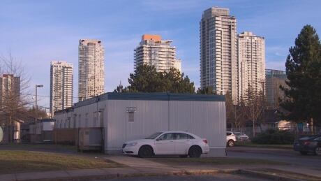 Several portables are requires at two schools right beside Surrey's city centre because of immense population growth in the area. Surrey portables