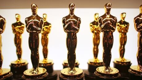 A view of Oscar statuettes backstage during the 89th Annual Academy Awards at Hollywood & Highland Center on February 26, 2017 in Hollywood, California. Oscar statuettes
