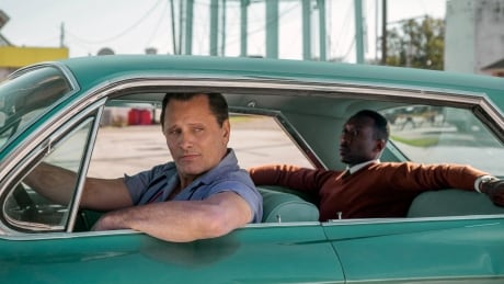 Mahershala Ali as Don Shirley, and Viggo Mortensen as Tony Vallelonga, in the Oscar-nominated film Green Book. Oscar Nominations - Actor