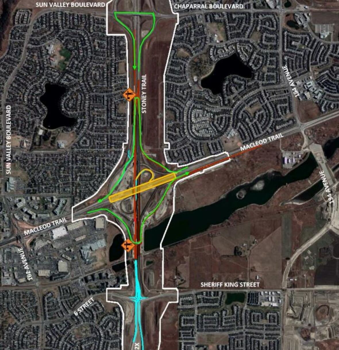 Drivers, beware Macleod Trail at Highway 22X shuts down Friday night
