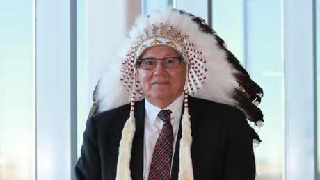 Chancellor of the University of Lethbridge Charles Weaselhead poses in this undated handout photo. Charles Weaselhead is the former chief of the Blood Tribe and one-time Treaty 7 grand chief. Alta University Weaselhead 20190201