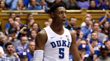 RJ Barrett records triple-double in Duke's win over NC State