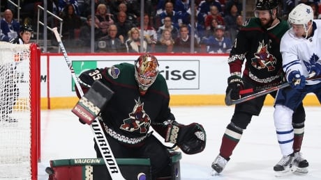 Leafs offence dries up in loss to Coyotes
