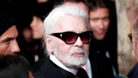 German designer Karl Lagerfeld arrives to attend the official switching on the Christmas lights on the Champs-Elysees avenue in Paris, France, November 22, 2018. REUTERS/Benoit Tessier - RC18B74BF740 CHRISTMAS-SEASON/CHAMPS ELYSEES