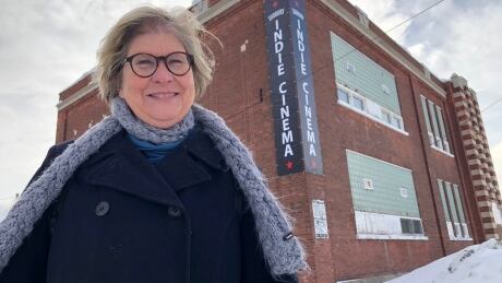 Beth Mairs, director of Sudbury Indie Cinema Co-Op, at the group's new venue at 162 Mackenzie Street. Beth Mairs