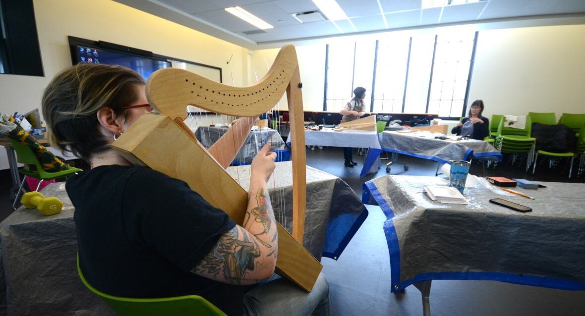 'Gentle and aweinspiring'; harp strikes a chord for aspiring musicians CBC News