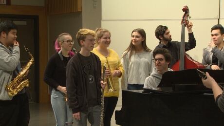Kwantlen Polytechnic Music Program students