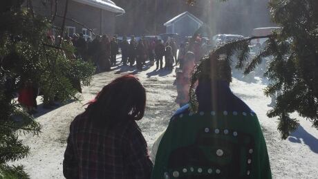 A 'homecoming' gathering in Atlin, B.C., for former residential school students. Atlin homecoming