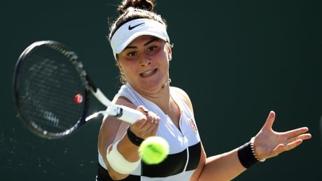 Bianca Andreescu of Mississauga, Ont., has climbed 36 positions to No. 24 in the WTA Tour world rankings following Sunday's victory over eighth-seeded German Angelique Kerber in the women's final at Indian Wells.
andreescu-bianca-190317-1180