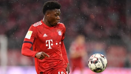 Alphonso Davies doubtful for Canada game in Vancouver