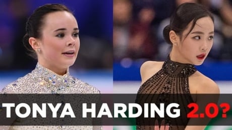 A small collision on the World Championship practice rink has turned into a social media tornado. CBC Sports' Jacqueline Doorey has the details. On-ice collision being called Tonya Harding 2.0