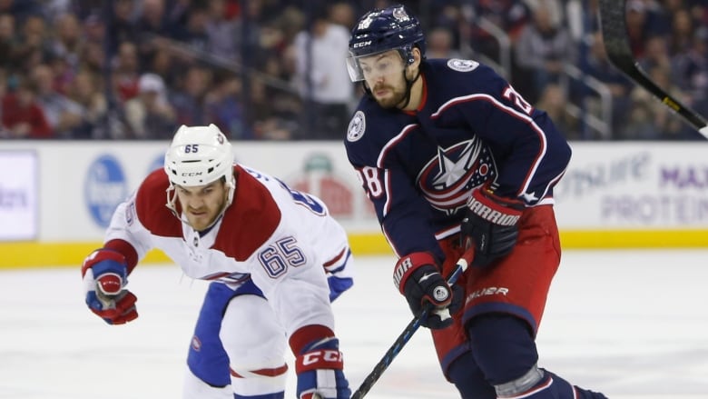 Blue Jackets jump into playoff spot with win over Canadiens