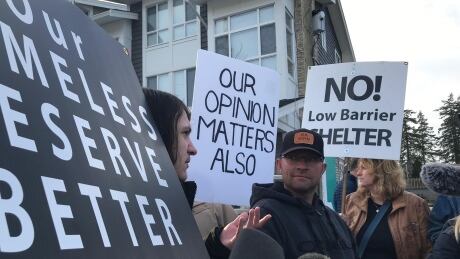 Maple Ridge protest