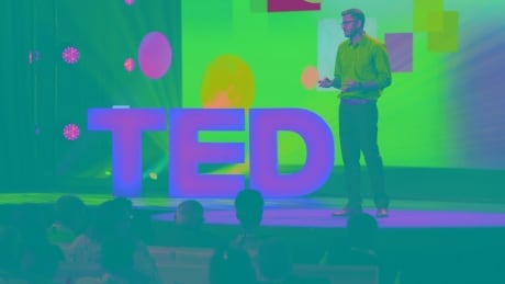 Gangadhar Patil speaks during Fellows Session at TED2019: Bigger Than Us, on April 15. Patil is working to support local journalism in India. Gangadhar Patil TED conference