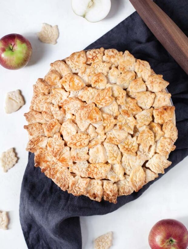 Apple Cheddar Pie Why top your slice with cheese when you can bake it