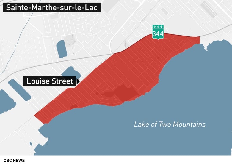Thousands forced to flee SainteMarthesurleLac after dike breaches