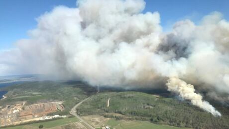 Fraser Lake wildfire