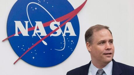 Administrator of the National Aeronautics and Space Administration (NASA) Jim Bridenstine enters the hall before a news conference at the U.S. embassy in Moscow. He wants to see Canadian astronauts walking on the moon in the not too distant future as part of a first step towards deeper exploration of the far reaches of space. Canada Space 20181114