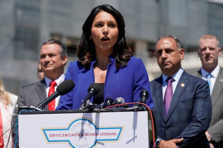 Rep. Tulsi Gabbard, one of 24 Democrats vying for a presidential nomination, said U.S. President Donald Trump is 'leading us down this dangerous path towards a war with Iran.' (Joshua Roberts/Reuters)