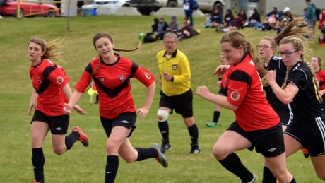 The girls soccer team at Clearwater Secondary wasn't expecting to qualify for the provincials and is scrambling to raise the funds to get there. Clearwater Secondary