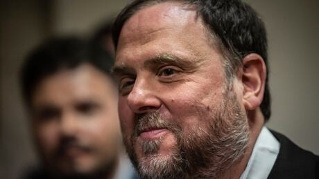 The leader of the Catalonian ERC party Oriol Junqueras was released from prison earlier this week to be sworn in at parliament in Madrid. He is also running in the European Parliament elections.<br />
Spain Catalonia