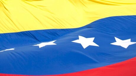 Opposition leaders and friends holds a giant Venezuela flag as they walk behind the hearse containing the remains of opposition activist Fernando Alban, during his funeral in Caracas, Venezuela, Wednesday, Oct. 10, 2018. Hundreds gathered to pay their respects to Alban. International condemnation of Venezuela's leadership poured in Tuesday following the suspicious death of the opposition activist authorities say evaded justice by throwing himself from the 10th floor of a police building. (AP Photo/Ariana Cubillos) Venezuela Politician’s Jail Death