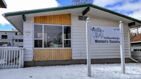 Part of the Yellowknife Women's Society's office is being renovated into a daycare. Yellowknife Women's Society office