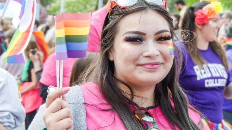 Pride Parade Makes Its Way Through Downtown Winnipeg Cbc News