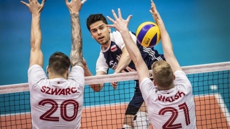 Canada fell to Poland on Sunday and went 0-3 overall this weekend in Iran in the men's volleyball Nations League. canada-men-VNL-061619-620