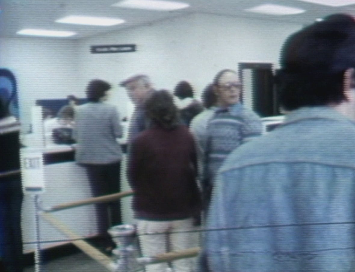 queue inside a bank