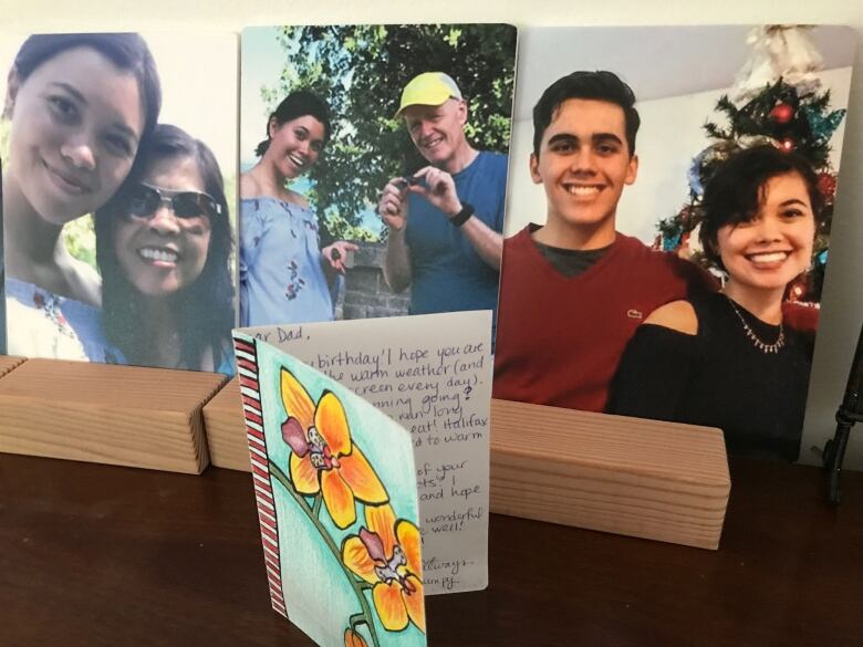 moore family pictures and card