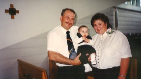 Greg and Sheree Fertuck with their son Lucas on June 18, 1994. Greg has been charged with first-degree murder and causing indignity to a body after Sheree's disappearance in 2015. Greg and Sheree Fertuck with son Lucas