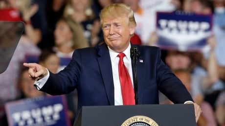 President Donald Trump speaks at a campaign rally in Greenville, N.C., Wednesday, July 17, 2019. (AP Photo/Gerry Broome) Trump