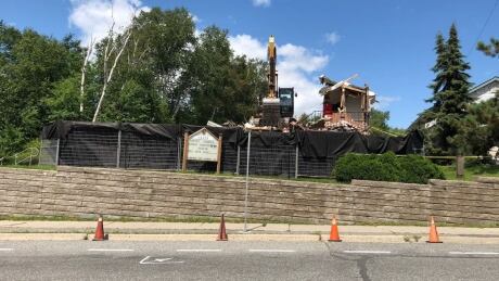 Grace United Church demolition