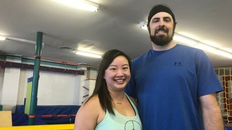 Sophie and Jason at Airials 